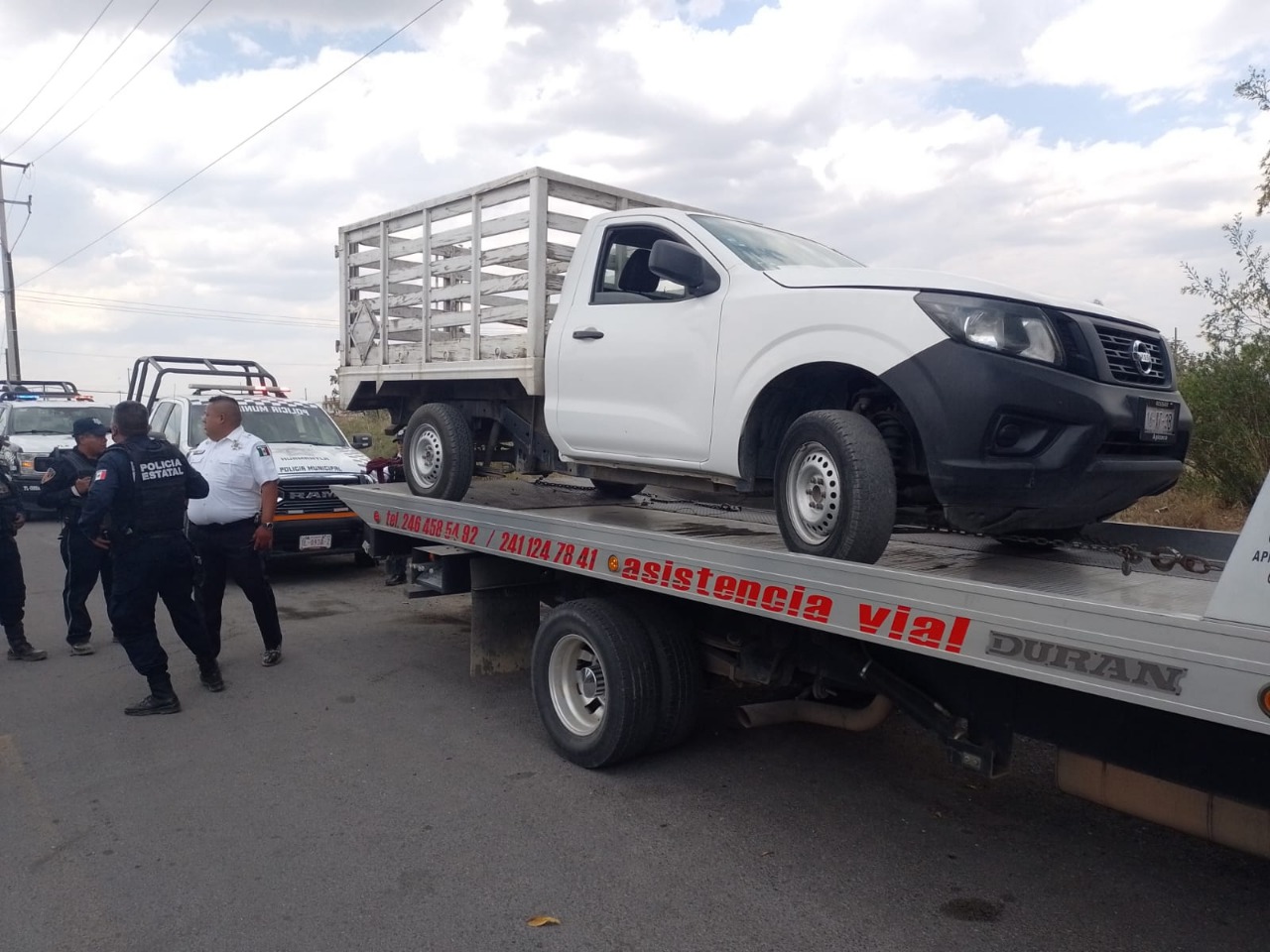 Con operativos la SSC combate el robo de vehículos de forma permanente en Tlaxcala